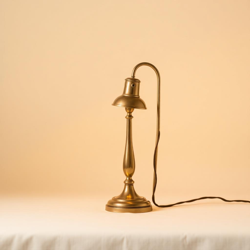 Vintage Brass Lamp