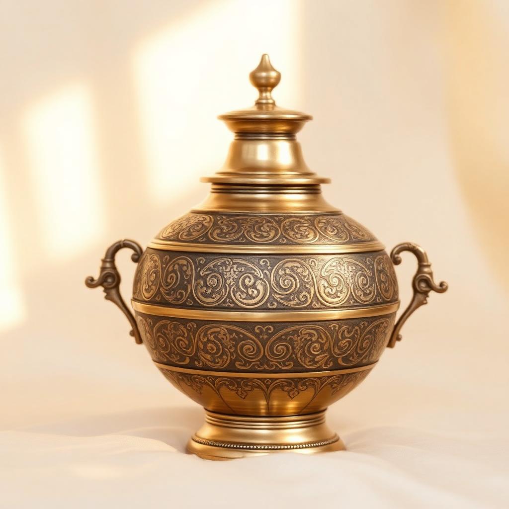 Brass Decorative Urn
